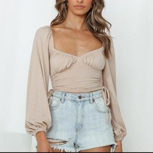 BRAND NEW Hello Molly Live Wire Crop Top